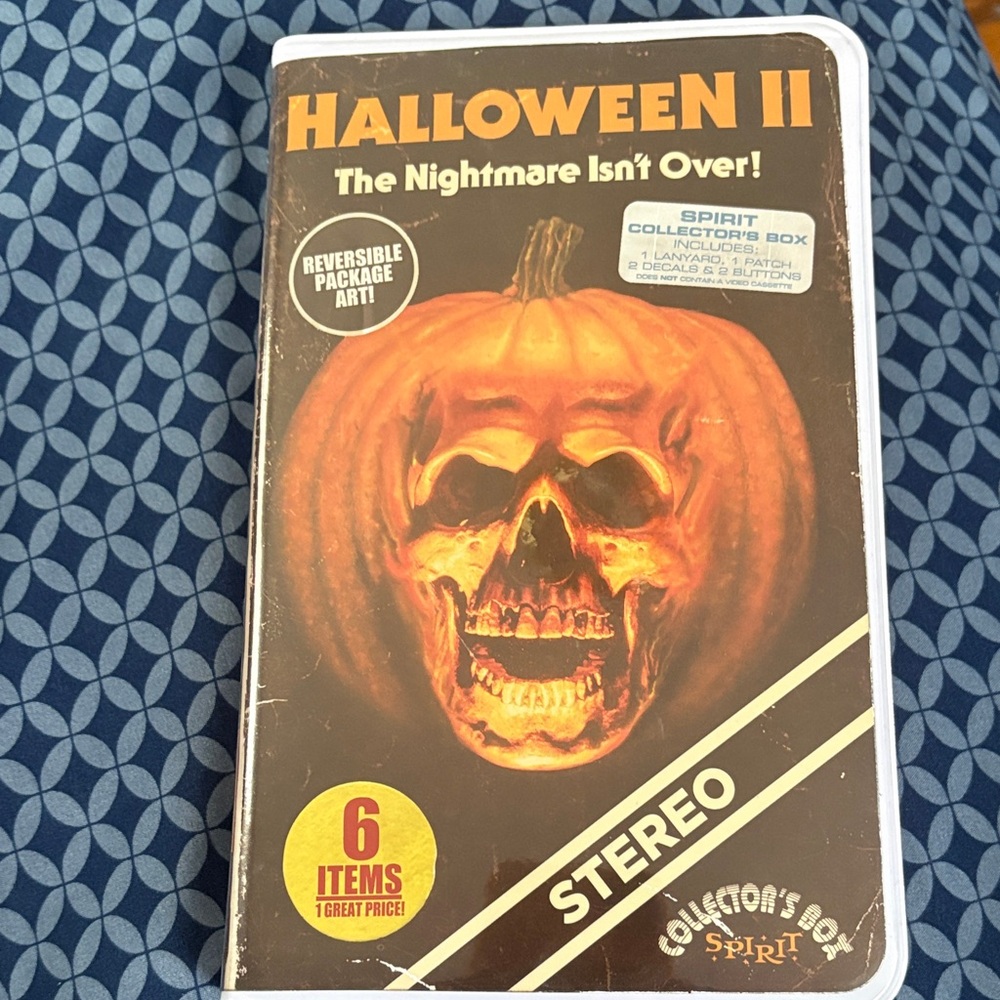 Spirit Halloween II Collector's Box - Orange and Black